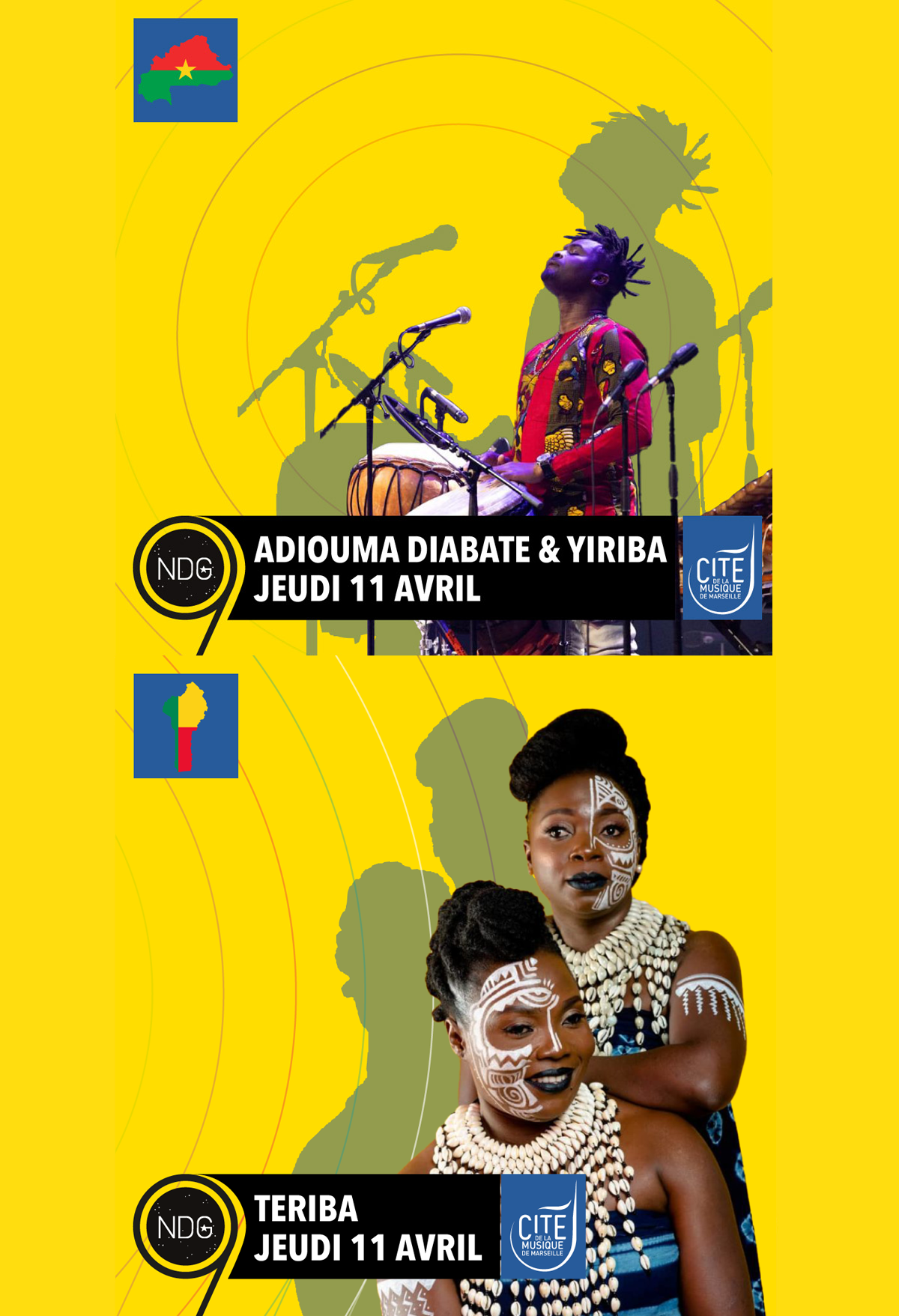 #NDG24-CONCERTS-LES TERIBA-ARDJOUMA-DIABATE-ET-YIRIBA